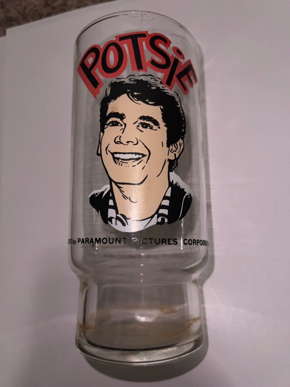 Potsie Vintage Paramount Pictures Collector Glass - Happy Days Collection